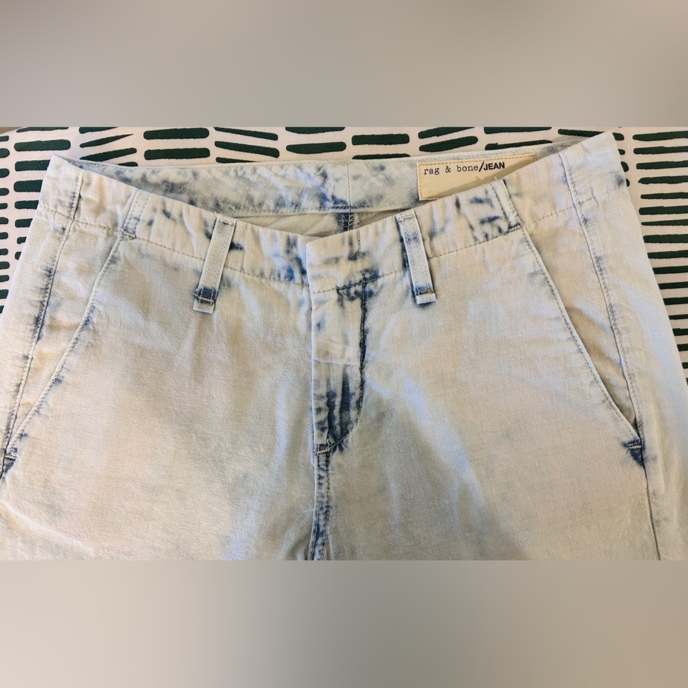 rag & bone JEAN Light Wash Trousers | Size 25 - Picture 4 of 8